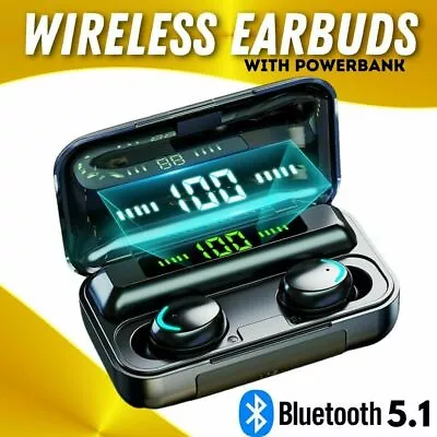 Kaufen Kabellos Bluetooth Kopfhörer 5.0 TouchControl Ohrhörer Headset Für Samsung Apple • 6.49€
