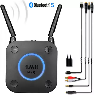 Kaufen 1Mii B06Pro Audio Empfänger Bluetooth Adapter Receiver Apt-X-LL 3D Sound Optical • 45.99€