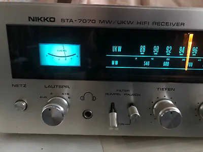 Kaufen Nikko STA 7070 Verstärker Receiver 70er Jahre HiFi • 95€