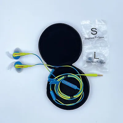 Kaufen Bose SoundSport Kabelgebunden Headphones 3,5mm Jack In-Ear Kopfhörer Blau Blue • 46.76€