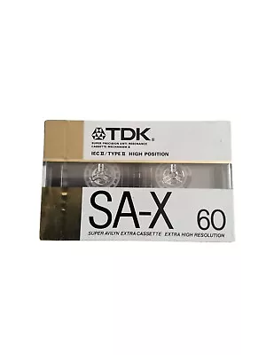 Kaufen TDK SA-X60.Audio-Cassette,MC,Leer Kassette.Neu&Ovp. • 20€