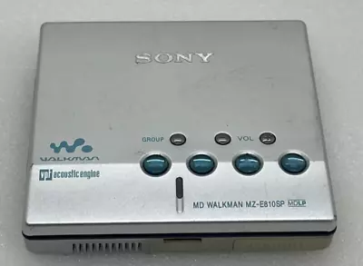 Kaufen Sony MZ-E810SP MDLP Minidisc-Player Silber Für Ersatzteile Aus Japan • 56.13€