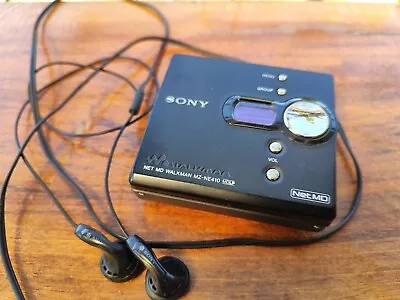 Kaufen Funktionierend Sony Net MD Walkman MZ-NE410 Tragbarer Minidisc-Player • 60€