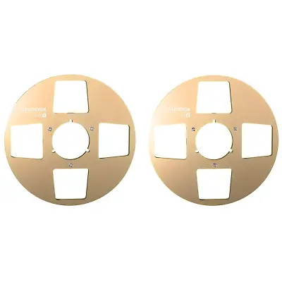 Kaufen 🍺1-Paar Hochwertige Gold  TASCAM TSR Bandrolle Für 10.5'' 1/4'' Bandrecorder • 105.58€