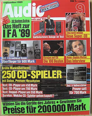 Kaufen Audio 9/89 Pioneer A-656, Sony TA-F 530ES / CDP-770, Yamaha AX-530, JVC AX-511 • 7€