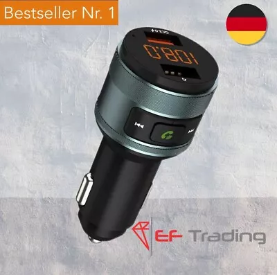 Kaufen Bluetooth FM Transmitter KFZ Auto Radio MP3 Player Dual USB Ladegerät Adapter • 14.99€