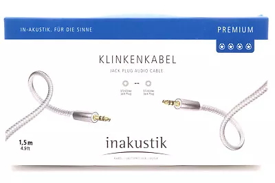Kaufen Inakustik Premium Stereo Klinkenkabel 3,5mm AUX Kabel Jack Plug Klinke 1,5m 609 • 14.49€