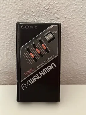 Kaufen Vintage Sony Walkman SRF-25W FM Radio Mono / Stereo With Graphic Equalizer • 90€