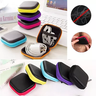 Kaufen Schutzhülle Für Kopfhörer Tasche Aufbewahrungstasche Case Mit Netzfach Box Tool/ • 4.69€