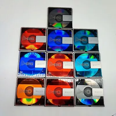Kaufen 10x Sony Minidisc MD 74 Color Collection Mix Blankdisc Leer Minidisk Händler  • 49.99€