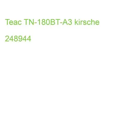 Kaufen Teac TN-180BT-A3 Kirsche 248944 (4907034223497) • 234.57€