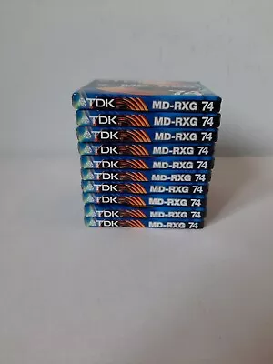 Kaufen 10x TDK MD-RXG74 Minidisc Recordable Neu In OVP  • 69€