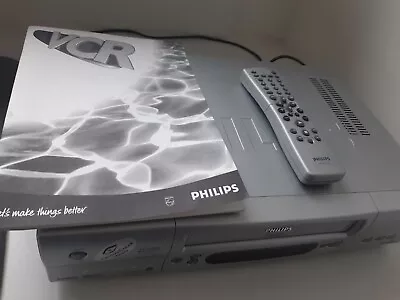 Kaufen Philips VR 805 - Hi-Fi Match Line VHS Videorecorder Mit Original FB Und BDA • 99€