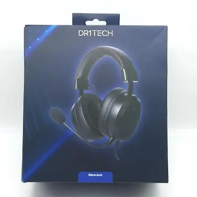 Kaufen DR1TECH Blackjack Gaming Kopfhörer Kabel Und Mikrofon PS5 Konsole 3D Audio PS4 • 14.99€