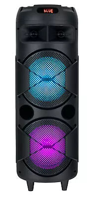 Kaufen Klasse Mobile DJ Stereoanlage Mit Integrierten Disco LEDs Und Karaoke Funktion • 99.99€