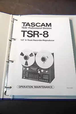 Kaufen Operation Maintenance -Anleitung Für Tascam TSR-8, ORIGINAL !!! • 50€