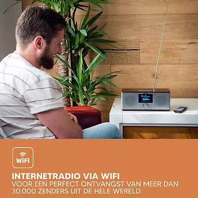 Kaufen Lenco Internetradio Digitalradio DIR-170 • WLAN Mit DAB / DAB + Und UKW-Tuner •  • 138.17€