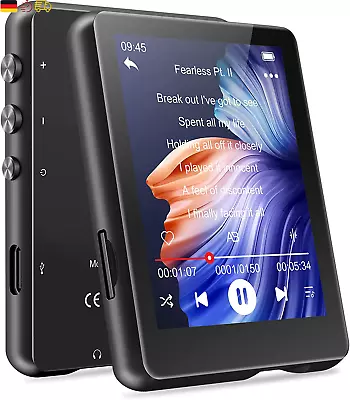 Kaufen MP3 Player Bluetooth Radio Transmitter Hifi Musik Spieler Display Audio Bass ✅ • 54.99€
