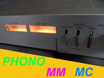 Kaufen ONKYO Integrated Stereo Amplifier A-25 MM MC Phono  VU Meter Old School • 147€
