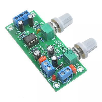 Kaufen Preamplifier Board NE5532 DC10-24V Subwoofer Preamp Low Pass Filter Plate New • 4.62€