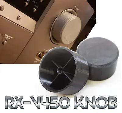 Kaufen Ersatz 3D Bedruckt Volume Knopf Drehknopf Dial Für Yamaha RX-V450 Empfänger • 11.11€