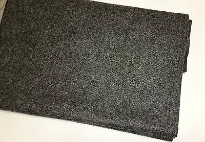 Kaufen (11,55€/m²) Filz Boxen Teppich Bespannstoff Bezugsstoff 150x75cm Grau 2423 • 12.99€
