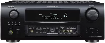 Kaufen Denon AVR-3808 7.1 A/V Receiver 125W HDMI Internet Radio USB  Phono Zone 2 Usw.. • 399€