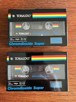 Kaufen Tokaido 2x Chorm Audiokassetten Leerkassetten Tape MC NEU– OVP Ungeöffnet SEALED • 5€