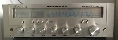 Kaufen Marantz 1530L MW/LW/FM Stereo Hifi Receiver VERSTÄRKER Vintage 1979 SILBER Bünde • 225€