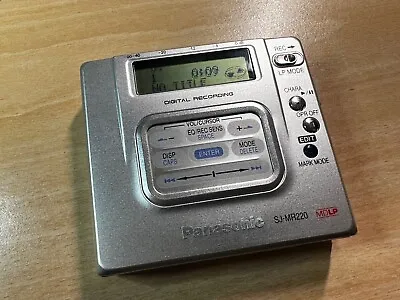 Kaufen Panasonic SJ-MR220 Portable Minidisc Recorder Player • 119€
