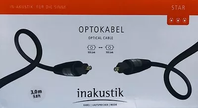 Kaufen Inakustik Star II Optokabel Toslink 3,0 M, UVP 22,99 € • 9.99€