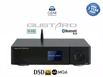 Kaufen Gustard X16 - Dsd Dac - Usb - Mqa - Bluetooth - Da Wandler - Black - Top ! • 524.50€