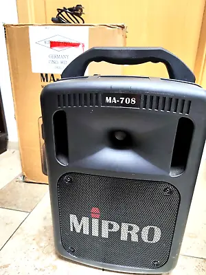 Kaufen MIPRO MA 708, Mobiles Beschallungssystem Mit Akku, CD-,USB-Player Und Bluetooth • 779€