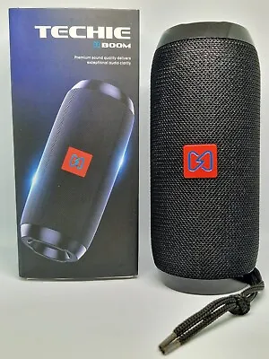 Kaufen Techie Boom Bluetooth Lautsprecher Mit Erstaunlichem 360° HD Klangerlebnis • 39.78€