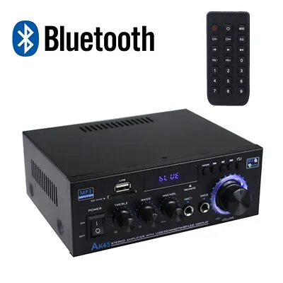 Kaufen HiFi Verstärker Mit Bluetooth 600W Party Musik Equipment AUX Anlage Stereo Audio • 29.99€