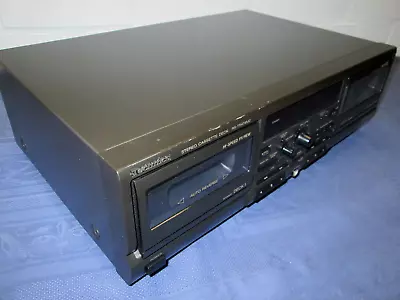 Kaufen TECHNICS RS-TR474M2 Stereo Cassette Deck Doppeldeck Tapedeck • 79€