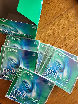 Kaufen 6 X TDK CD-R 80 Audio Für Audio Hifi CD-Recorder • 19.99€