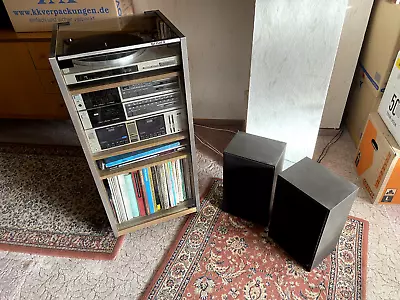 Kaufen Turm Aus Den 80-er Jahren Cassettenrecorder Tuner Vollverstärker Plattenspieler • 250€