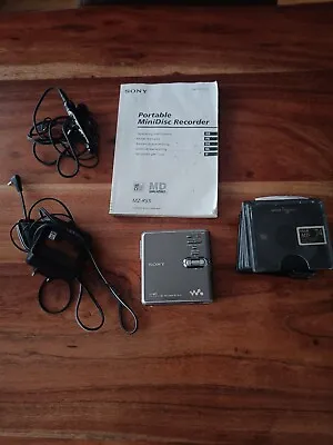 Kaufen SONY MZ-RH10 HI-MD Walkman Minidisc Player Recorder *Display Defekt* An Bastler • 199€
