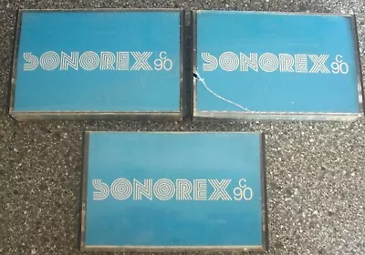 Kaufen 3x SONOREX Musik Kassetten 90iger Bespielt + Entspr. Beschriftet • 1€