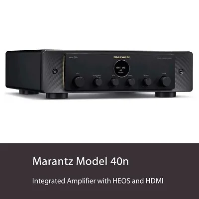 Kaufen Marantz Model 40n / Black / Integrated Amplifier With HEOS And HDMI - NEW! • 2,149€