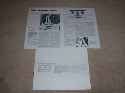 Kaufen Akai GX-77 Offen Rolle Review, 1982, 3 Seiten, Brille, Info • 9.02€
