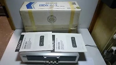 Kaufen Denon Precision Audio Component / Stereo Double Cassette Tape Deck Drw-650 • 60€