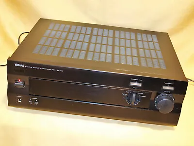 Kaufen YAMAHA AX-492 Natural Sound Stereo Vollverstärker/Amplifier In Schwarz Und Gut ! • 159€