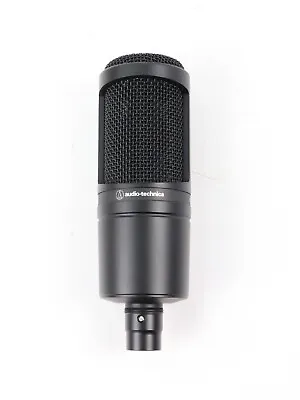 Kaufen Audio-Technica 2020 Kondensatormikrofon Stereo Sound Schwarz Adapter Fehlt GUT • 58.90€