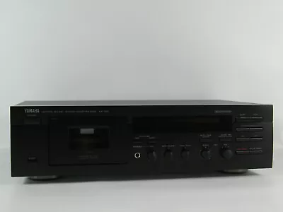 Kaufen Yamaha KX-390 Natural Sound Stereo Cassette Deck Tapedeck Schwarz Kassettendeck • 99.99€