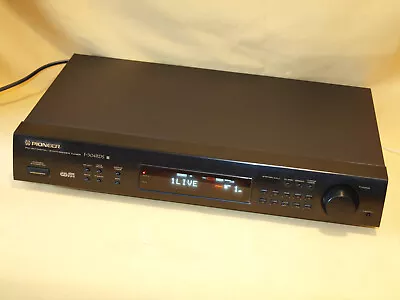 Kaufen Pionee F304 RDS FM-AM-Digital-Tuner Mit Radiotext  In Schwarz Und Gut ! • 79.99€
