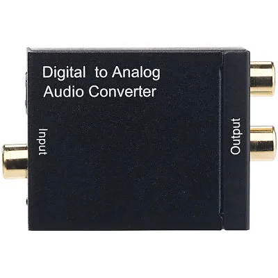 Kaufen Auvisio Audio-Konverter Digital Zu Analog, Mit TOSLINK, Koaxial & Stereo-Cinch • 13.99€