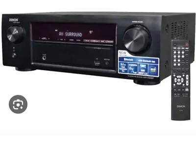 Kaufen Denon Receiver AVR-X520BT Verstärker Bluetooth HIFI Sound Musik • 149€