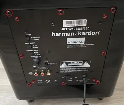 Kaufen Netzteil Reparatur Harman Kardon Subwoofer HKTS 200 210 220 Canton Modul CSP 200 • 40€